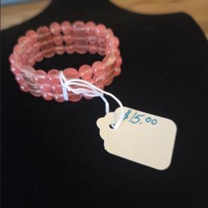 Pink Stone Bracelet