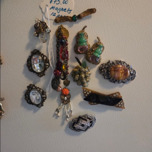 Gothic Themed Magnet Set of 12